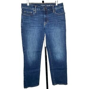 Arizona Jean Co. Slim Straight Flex Jeans Men's 32x29 Medium Wash no distressing
